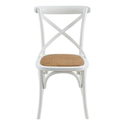 Chaise en bois grisée Villa Florence - Bistrot ZAGO