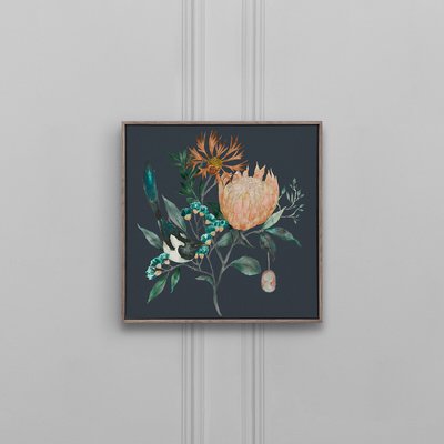 Fortazela Sapphire Small Framed Canvas VOYAGE MAISON