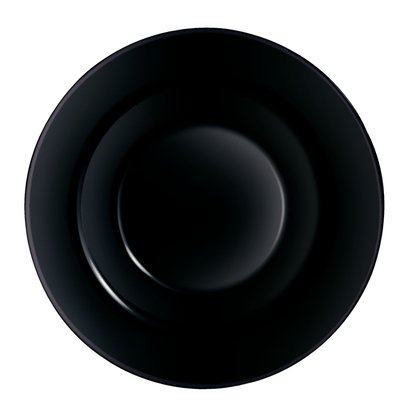 Assiette plate noire 29cm Friend's Time - Luminarc - Verre opale extra résistant LUMINARC