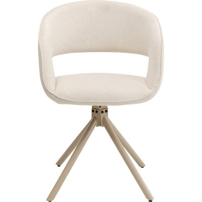 Chaise avec accoudoirs pivotante, GINA KARE DESIGN