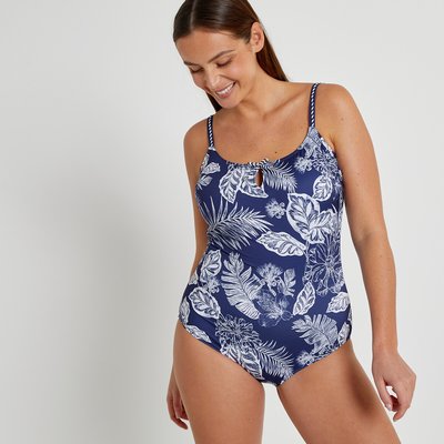 Floral Print Ballerina Swimsuit LA REDOUTE COLLECTIONS PLUS