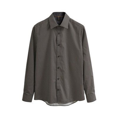 Chemise imprimée à bord imprimé - coupe slim NEXT