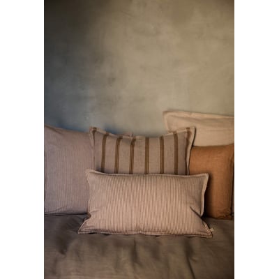 Housse de coussin en velours, RAYURES GABRIELLE PARIS