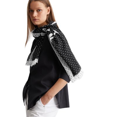 Foulard à l'imprimé allover avec TENCEL™ Lyocell MARC O'POLO