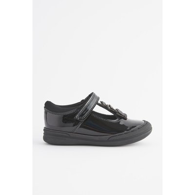 Salomés d'école en cuir à motif papillon enfant NEXT