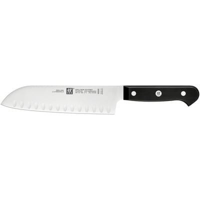 Couteau japonais Gourmet santoku avec alveoles 18 cm ZWILLING