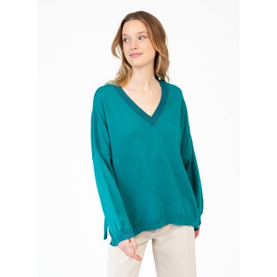 Pull col v esprit femme La Redoute