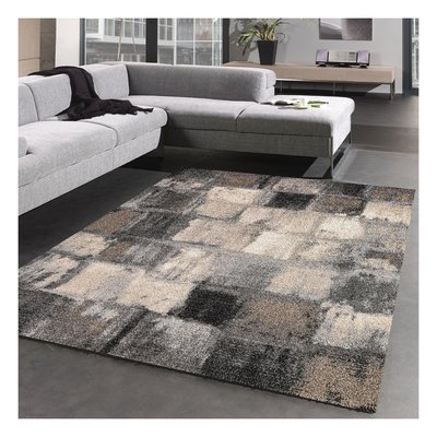 Tapis salon et chambre tissé motif géométrique CALEGANT UN AMOUR DE TAPIS