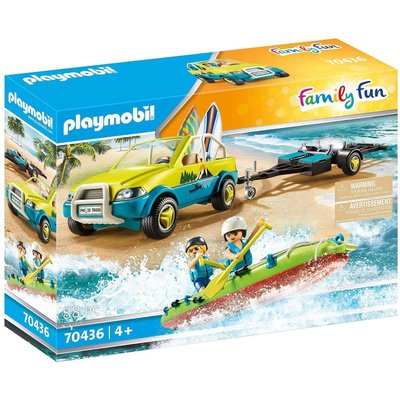 Voiture avec canoë PLAYMOBIL