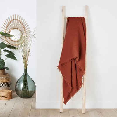 Plaid de lino lavado, Linange LA REDOUTE INTERIEURS