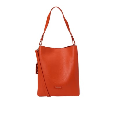 Sac Hobo modèle Brinja, taille moyenne en cuir de vachette grainé MARC O'POLO