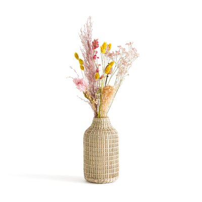 Decoratieve vaas in bamboe, H22 cm, Plooming LA REDOUTE INTERIEURS