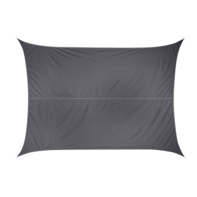 Voile d'ombrage rectangulaire 4x3m déperlante CURACAO HESPERIDE