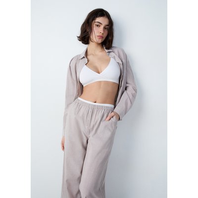 Pantalon de pyjama évasé en coton LAYN ETAM