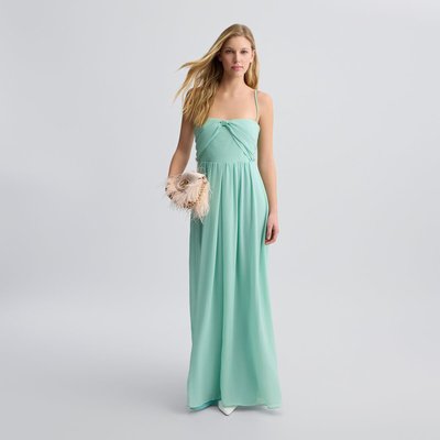 Robe longue élégante vert d'eau LIU JO