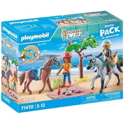 Amélia et Ben avec Chevaux PLAYMOBIL