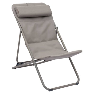 Chilienne de jardin pliable et empilable en acier MIRAEL HESPERIDE