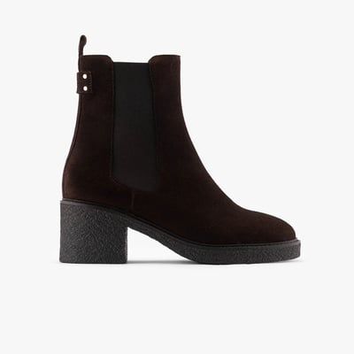 Bottine cuir velours GIULIA MAISON TOUFET