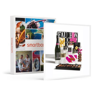 Coffret Follement Fauchon : douceurs sucrées et salées avec champagne livrés à domicile- SMARTBOX - Coffret Cadeau Gastronomie SMARTBOX
