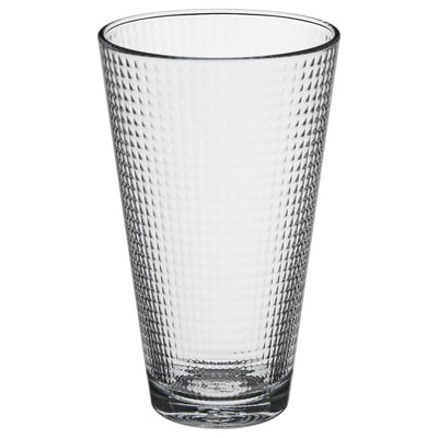 Lot de 6 verres hauts en verre texturé 34 cl BENIT'EAU SECRET DE GOURMET