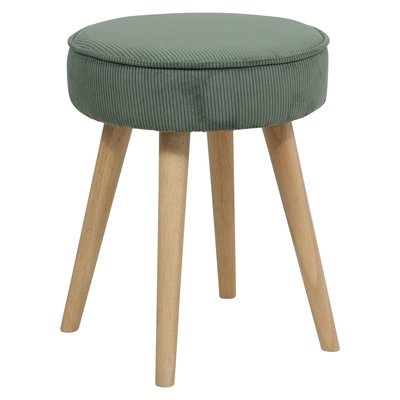 Tabouret velours côtelé  Popy ZAGO