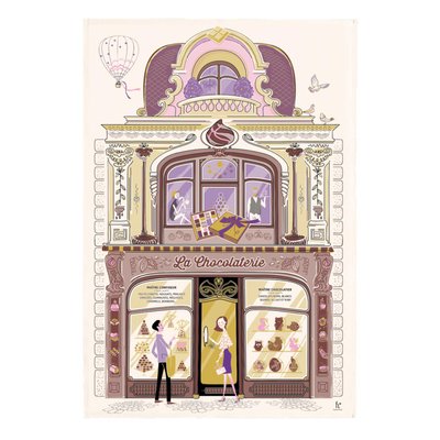 Torchon Façade Chocolaterie WINKLER
