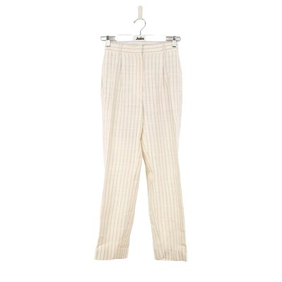 Pantalon large en lin - Très Bon État SANDRO