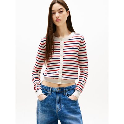 Cárdigan abotonado con cuello redondo TOMMY JEANS