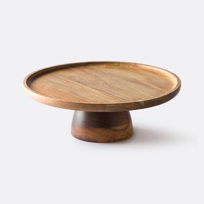 Serviteur à gâteaux en acacia, Akacito LA REDOUTE INTERIEURS