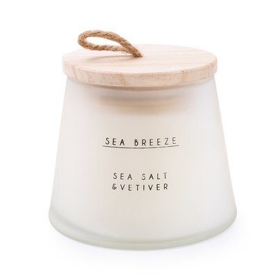 Nautical Jar Candle with Wooden Lid SO'HOME