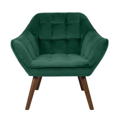 Fauteuil en velours - SIMBA MAISON PAVANE