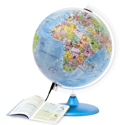 Globe illustré lumineux OXYBUL 