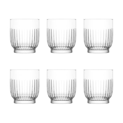 Lot de 6 gobelets en verre 33cl, NAGOYA NOVASTYL