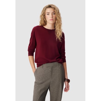 Pull tricot détail fil textile IKKS