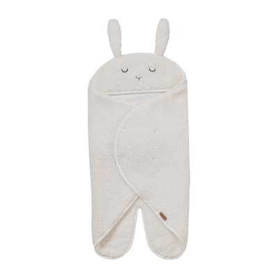 Plaid chancelière en peluche, doublé jersey VERTBAUDET