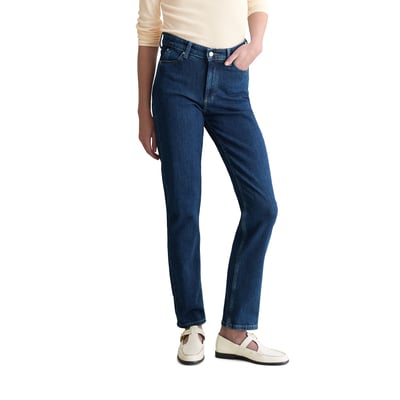 Jeans modèle Onna droit en stretch doux en coton organique et lyocell MARC O’POLO DENIM