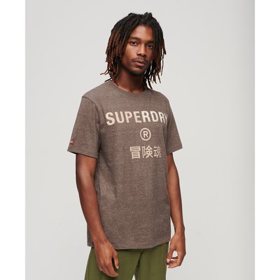 T-shirt col rond à logo SUPERDRY