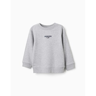 Sweat en molleton avec imprimé ZY en relief ZIPPY