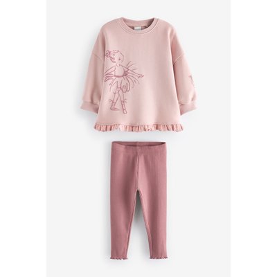 Legging et sweat ourlet à volants, ensemble NEXT