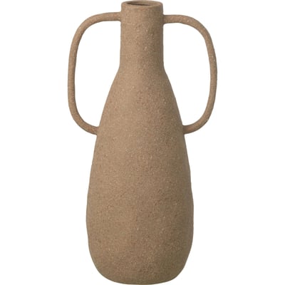 Vase à anses sculpturales en grès RECOLLECTION