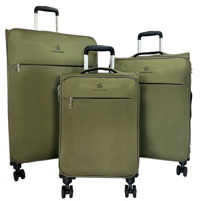 Lot de 3 valises dont 1 cabine souples DAVID JONES