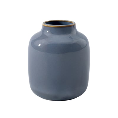 Vase Nek Bleu Uni Petit LAVE LIKE. BY VILLEROY & BOCH