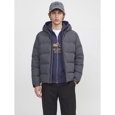 Piumino corto cappuccio fisso e collo alto, per l'inverno JACK & JONES