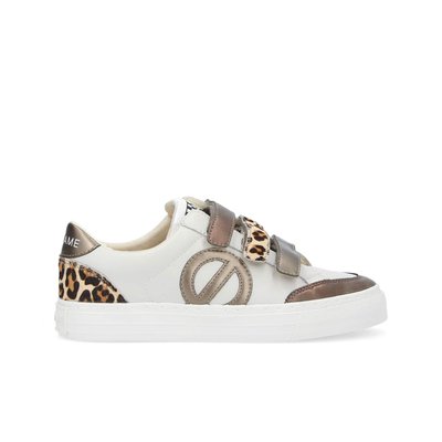 Basket no name femme blanche plateforme La Redoute