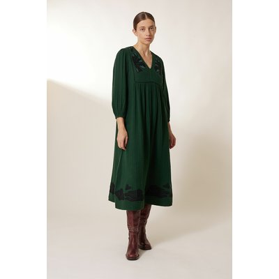 Romaine Embroidered Maxi Dress LEON & HARPER