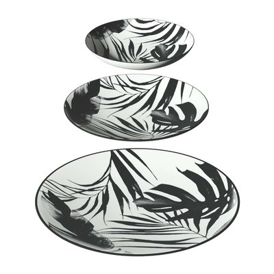 Service vaisselle 18 pièces PALMIER SECRET DE GOURMET