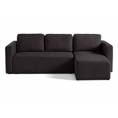 Canapé d'Angle Convertible en Tissu texturé 4 places - CANOPY LISA DESIGN