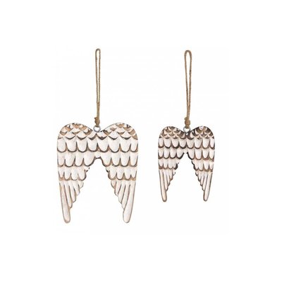 Ailes d'anges en manguier blanchi (Lot de 2) AUBRY GASPARD
