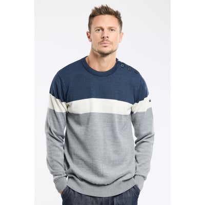 Pull tricolore en laine ARMOR-LUX