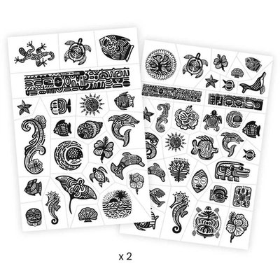 Tatouages Polynésie DJECO